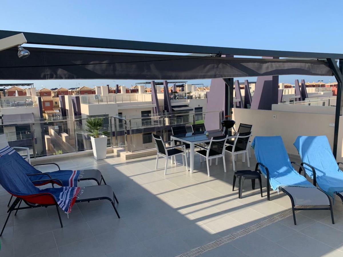 Casa Higuericas- Penthouse Beach - Torre De La Horadada El Mojon  エクステリア 写真