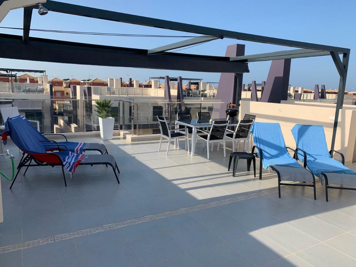 Casa Higuericas- Penthouse Beach - Torre De La Horadada El Mojon  エクステリア 写真